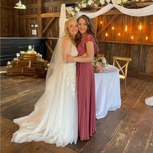 Mori Lee Madeline Gardner Rosewood Bridesmaids Dress